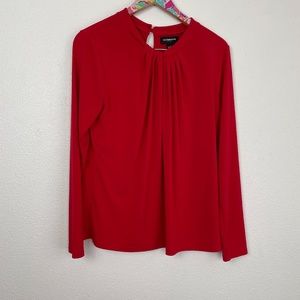 Liz Claiborne red blouse size L // 35